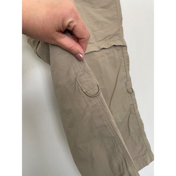 The North Face Khaki Convertible Zipper Hiking Active Cargo Pants - Picture 10 of 15